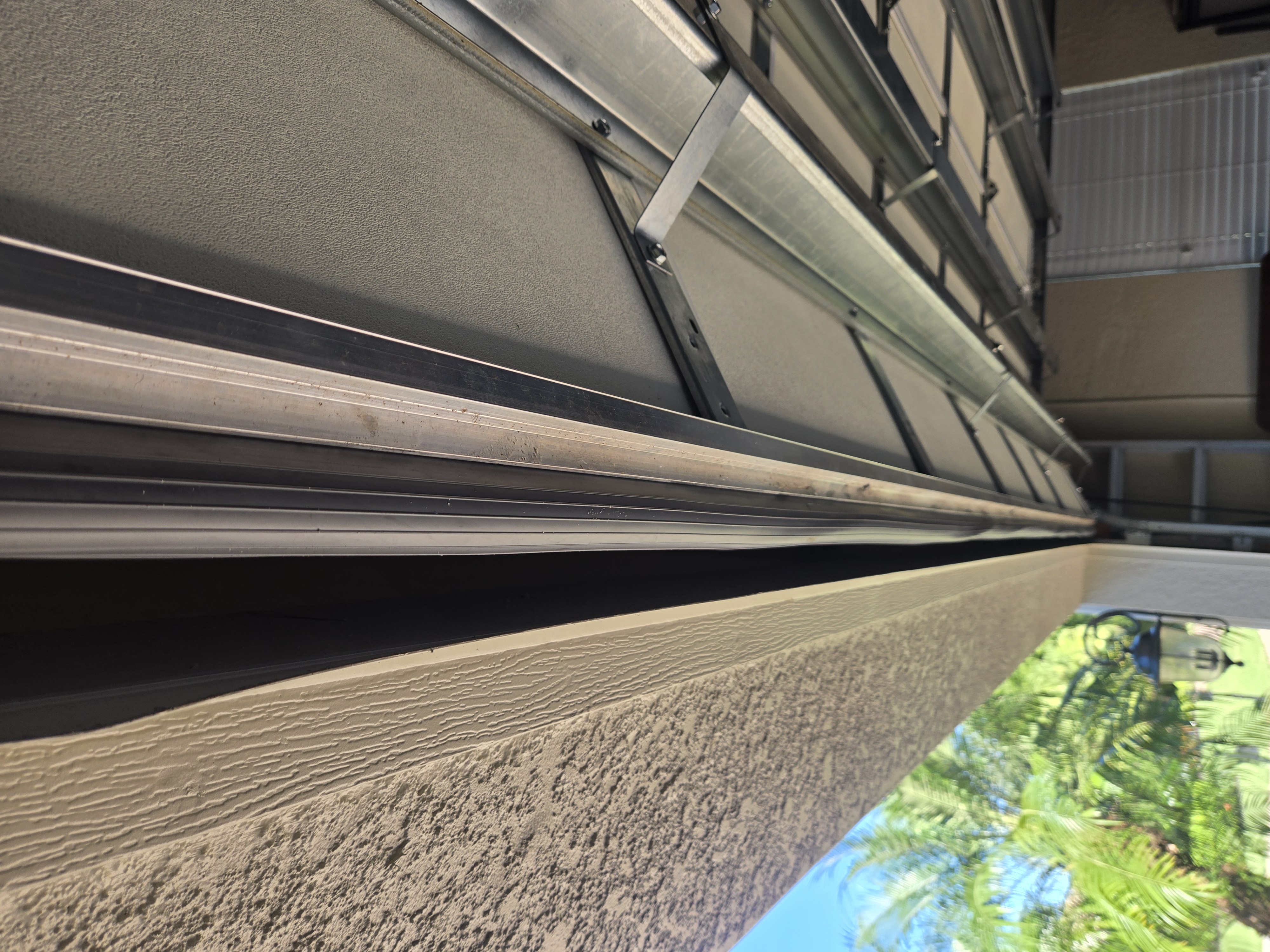 Garage door bottom seal after replacement service